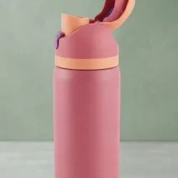 Pomo térmico de 1 litro color entero rosado
