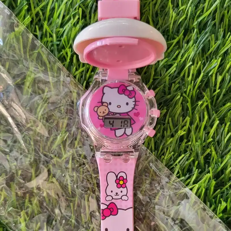 Reloj de niña kitty