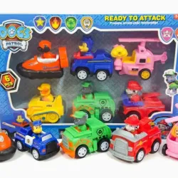 Set paw patrol de 6