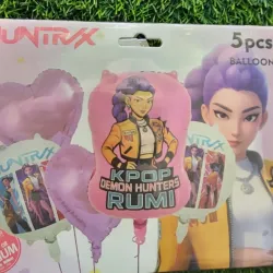 Set de Globos K-pop Rumi