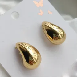 Aretes de gota grandes