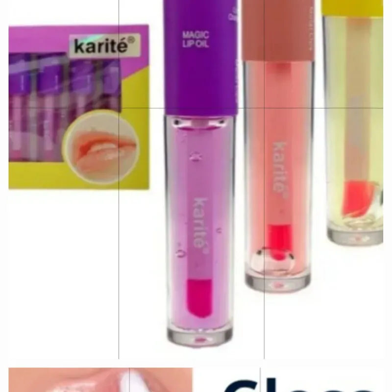 Brillo labial con pincel 