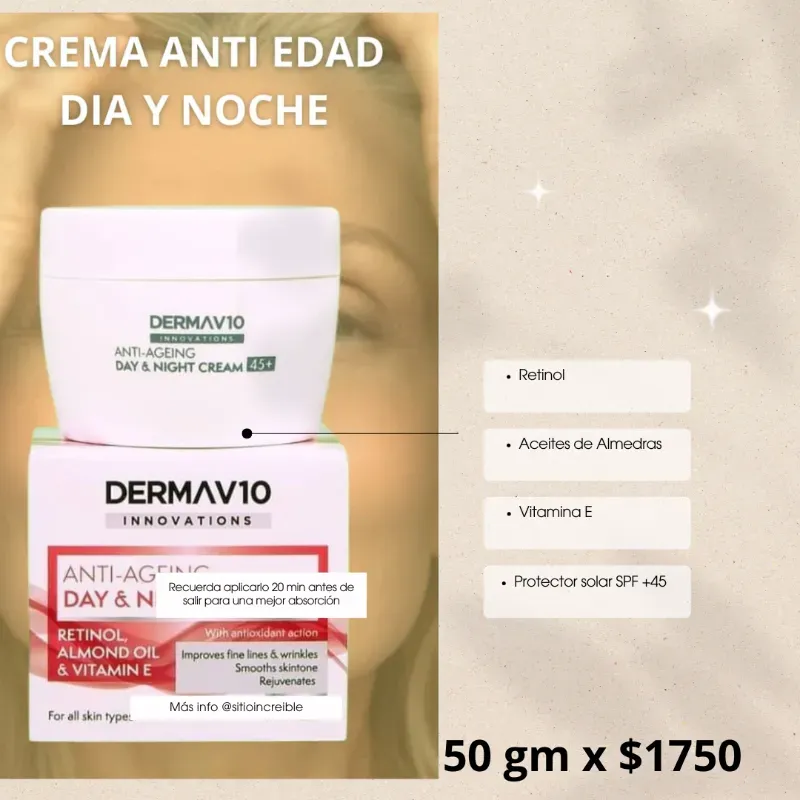 Crema Facial Antiedad