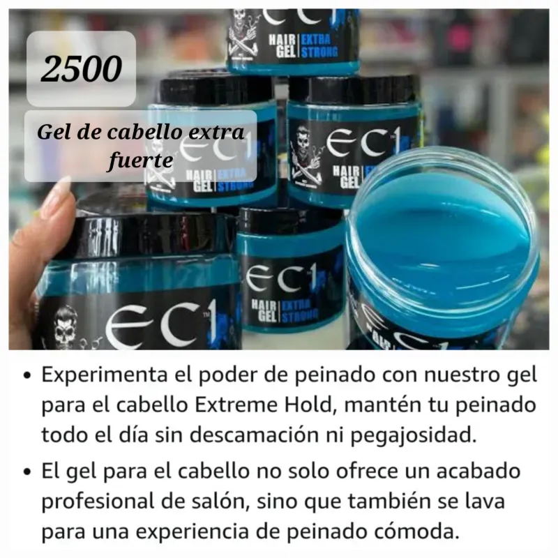 Gel de Cabello extrafuerte Profesoonal EC1