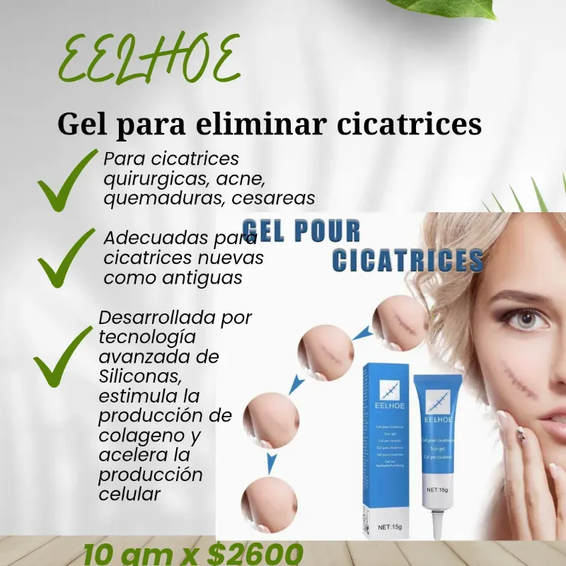 Gel para la cicatrices 