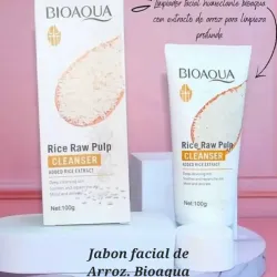 Limpiador Facial de Arroz BIOAQUA 