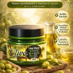 Mascarilla capilar (Aceite Oliva) [6USD]