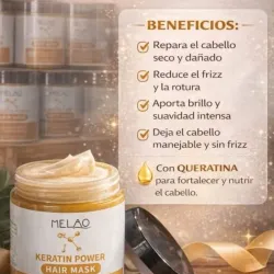 Mascarilla Capilar de Keratina