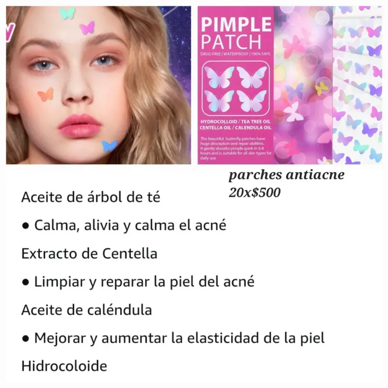 Parches antiacne 