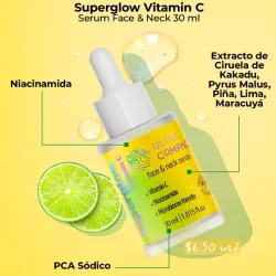Serum facial Vitamina C y Niaciacimida