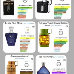 Diversos perfumes árabes originales 