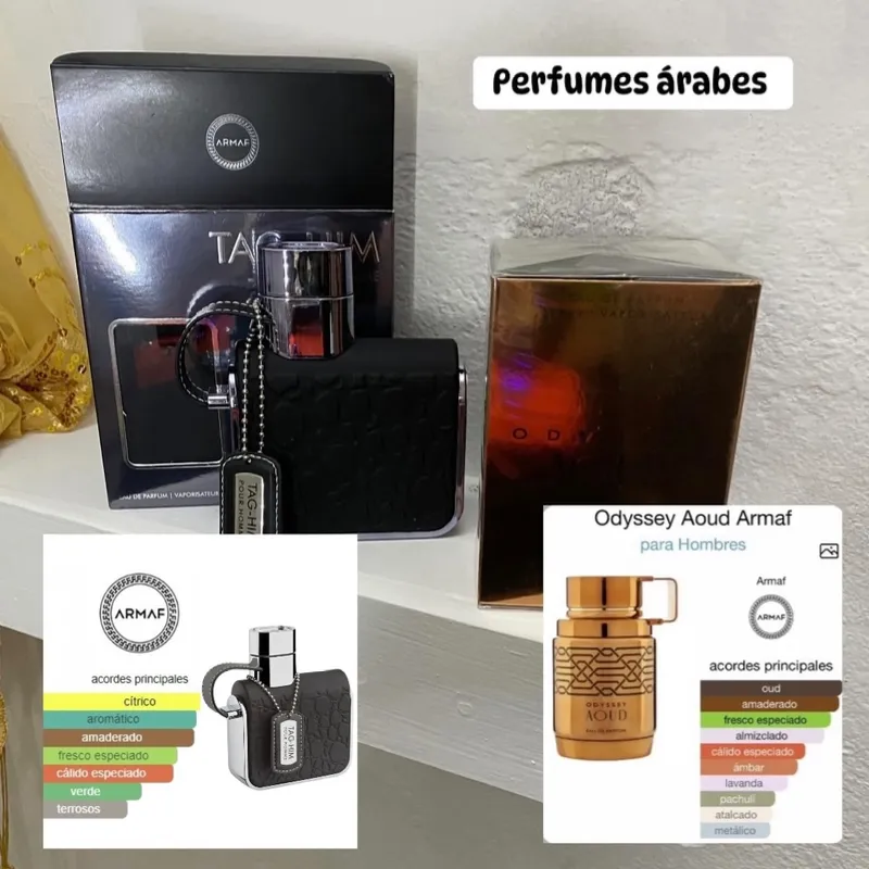 Perfumes árabes 