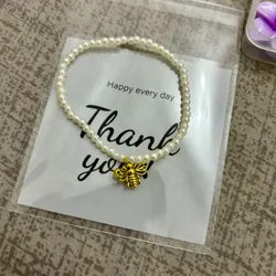 Pulsera de abejita dorada