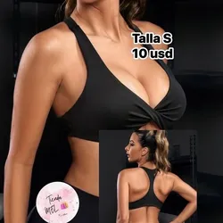 Top negro talla s