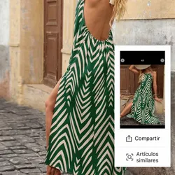 Vestido largo de verano 🏝️☀️