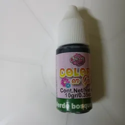 Colorante gel verde bosque 10ml