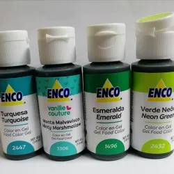 Enco 40g tonos verdes