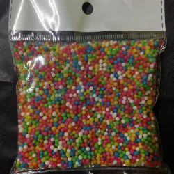 Grajeas de bolitas de colores