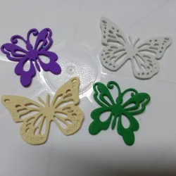 Mariposas de foamy