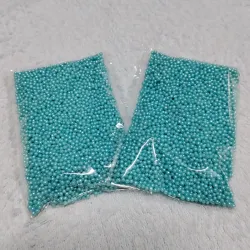 Mini perlas azul claro50g