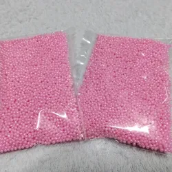 Mini perlas rosa claro 50g