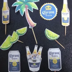 Topper cerveza Corona