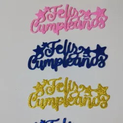 Topper Feliz Cumpleaños