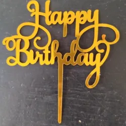 Topper original Happy Birthday