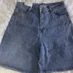 Bermudas Mezclilla