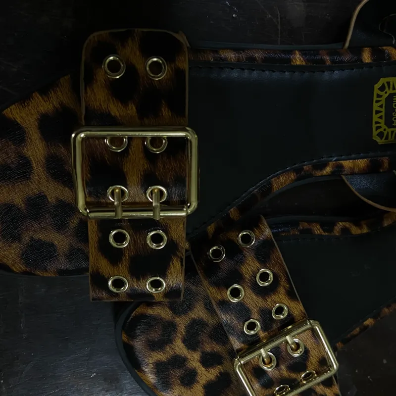 Sandalias Animal Print