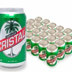 Cerveza Cristal (24 U)
