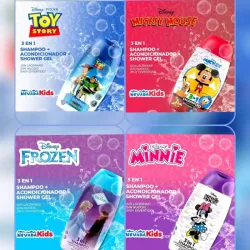 3 en 1 de Bebe champú acondicionador y gel de baño