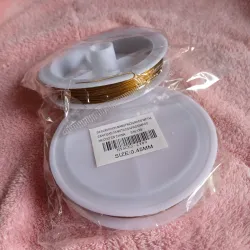 Alambre plastificado moldeable cobre 0.45 mm (50 metros)
