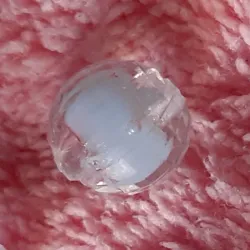 Bola 8 mm centro azul