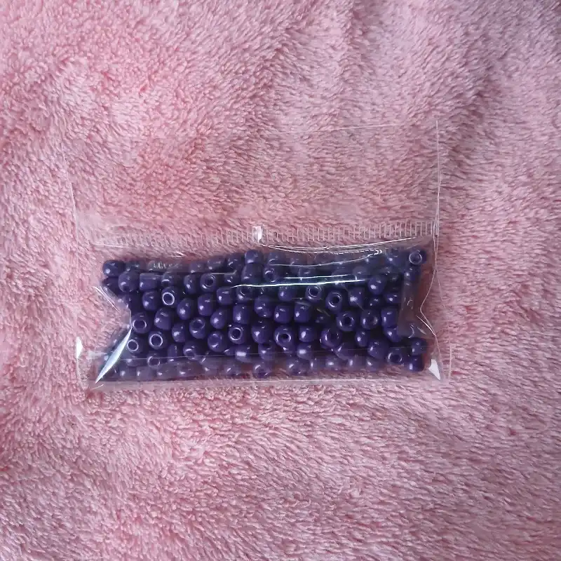 Chaquirones morado oscuro