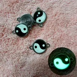 Conector Yin Yang fluorescente