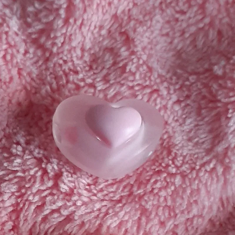 Corazón grande centro rosa