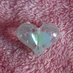 Corazón mediano centro verde