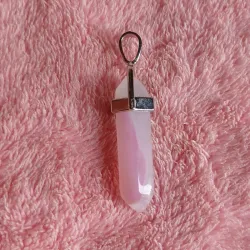 Dije cuarzo ágata rosa 2