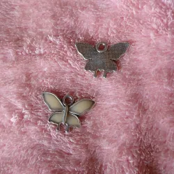 Dije Mariposa Anacarada de metal