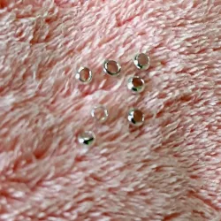 Escachalines plateados 3 mm - 4mm