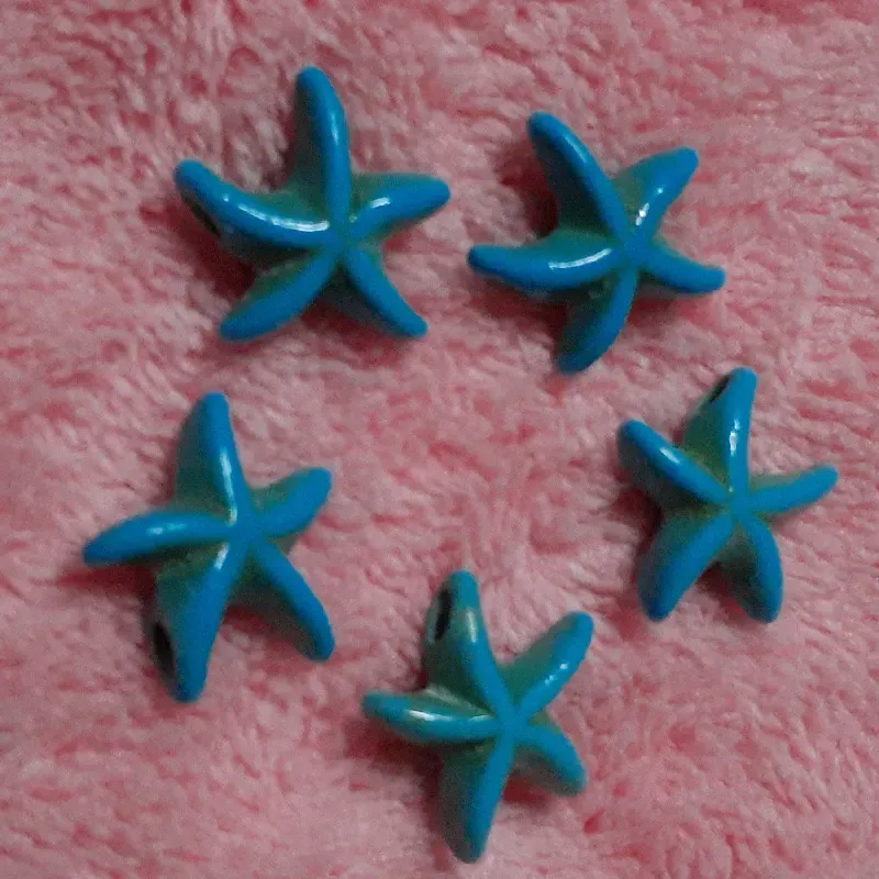 Estrellas turquesa azul