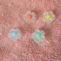 Flor ceniza centro colores