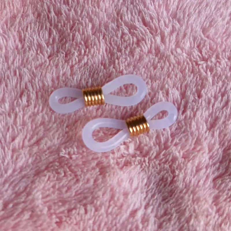 Gomas de espejuelos ceniza