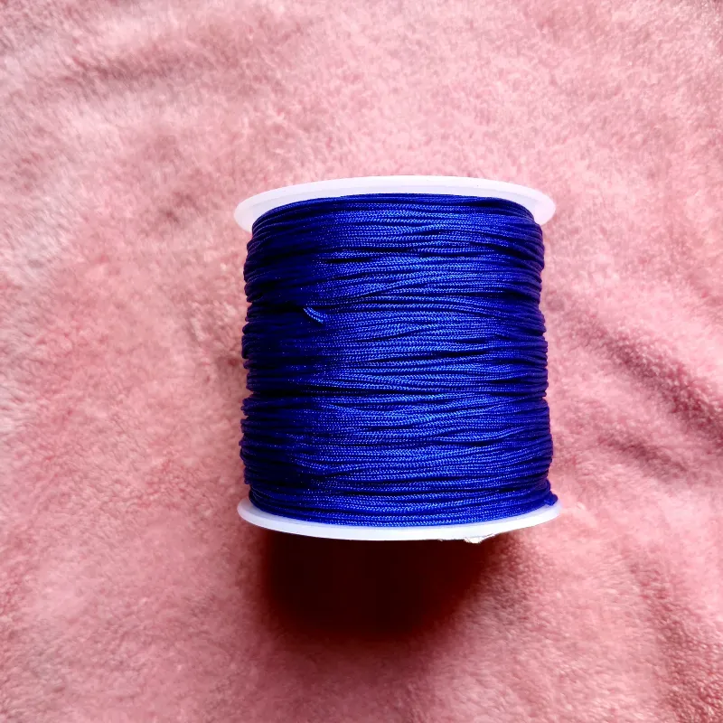 Hilo chino azul rey