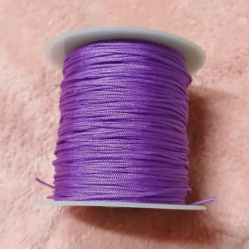 Hilo chino morado 0.8 mm