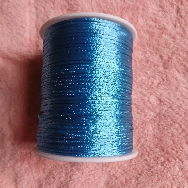 Hilo cola de rata azul claro