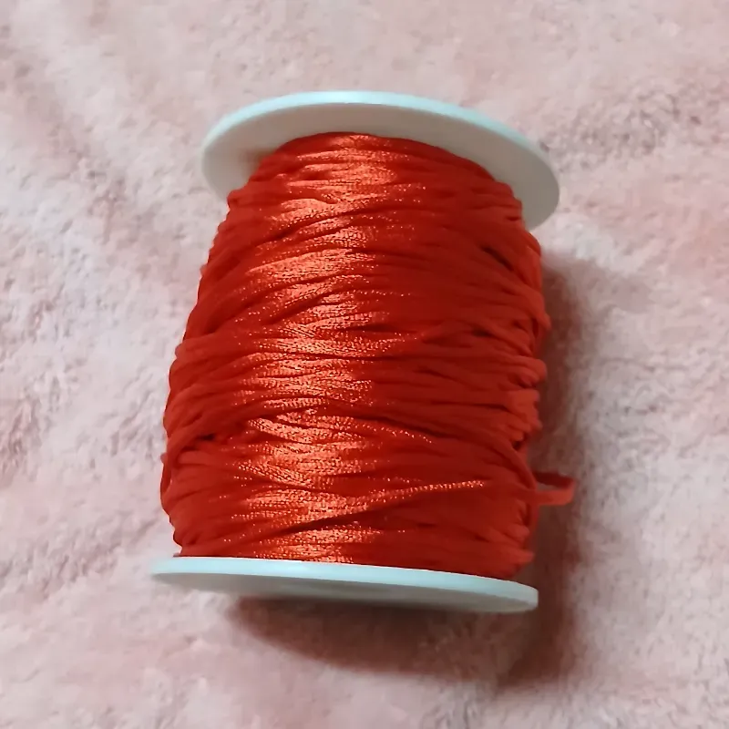 Hilo cola de rata rojo 1 mm