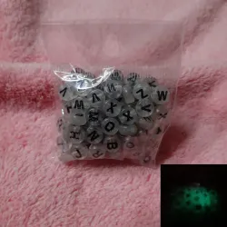 Letras fluorescentes 