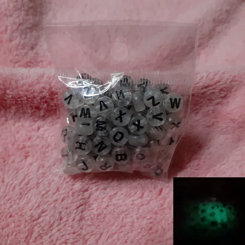 Letras fluorescentes 